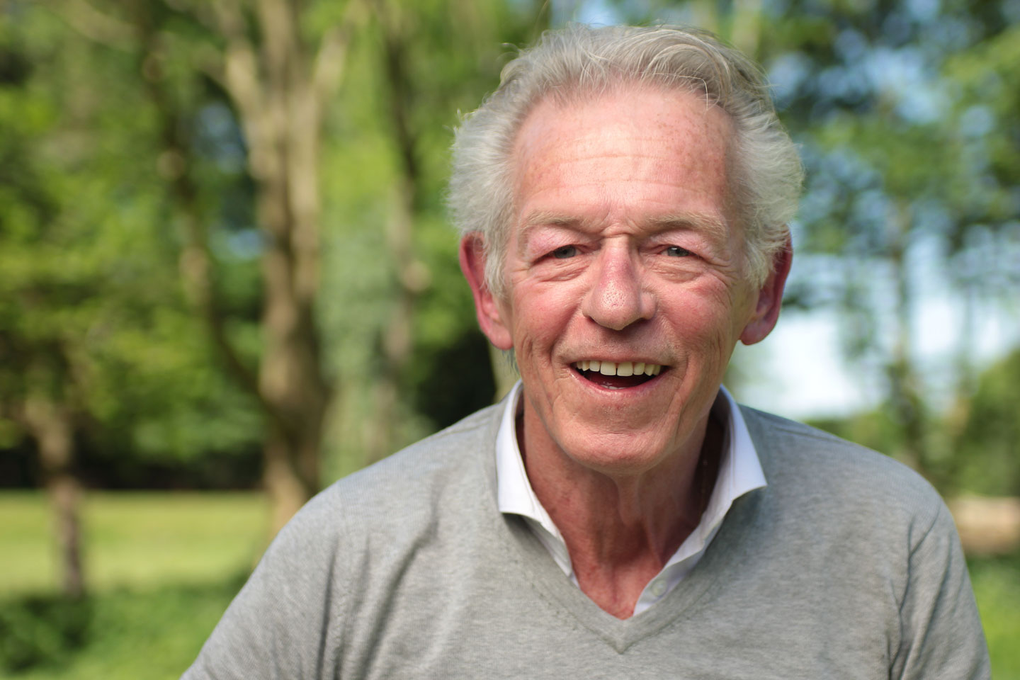 Senior man in the park 