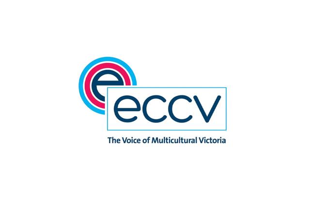 ECCV logo - The voice of Multicultural Victoria