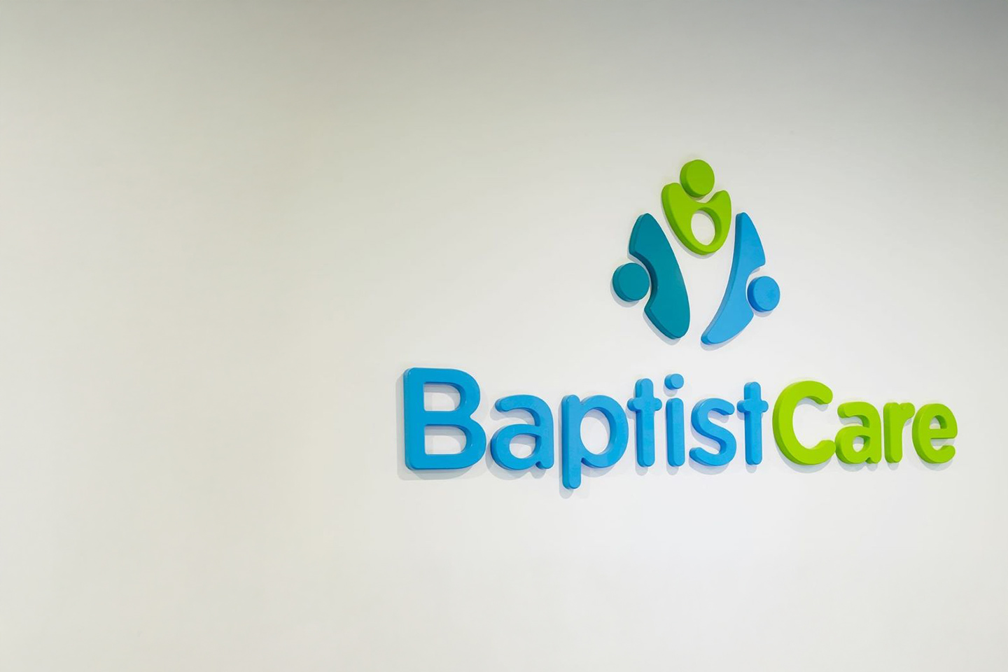 Photo of the Baptist Care logo
