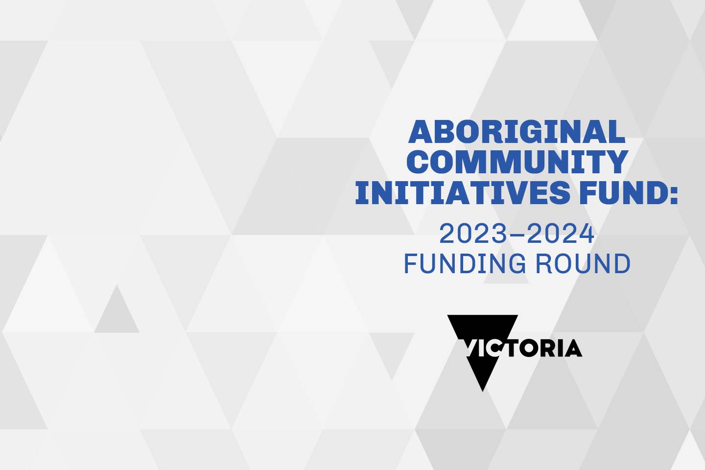 Graphic for Aboriginal Community Initiatives Fund