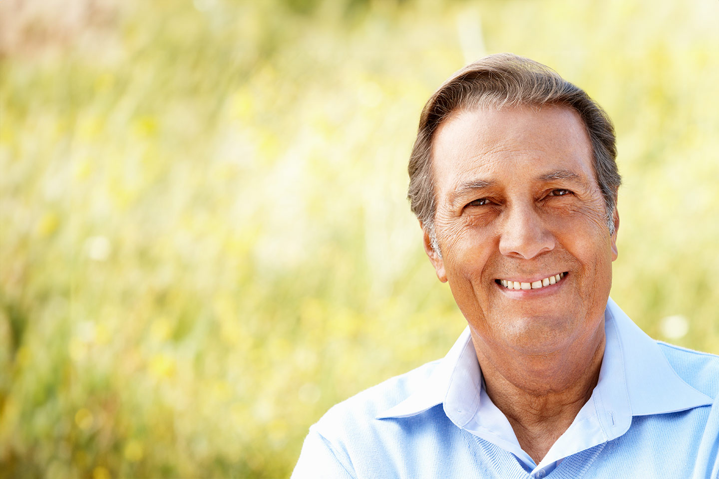 Image of a smiling older man