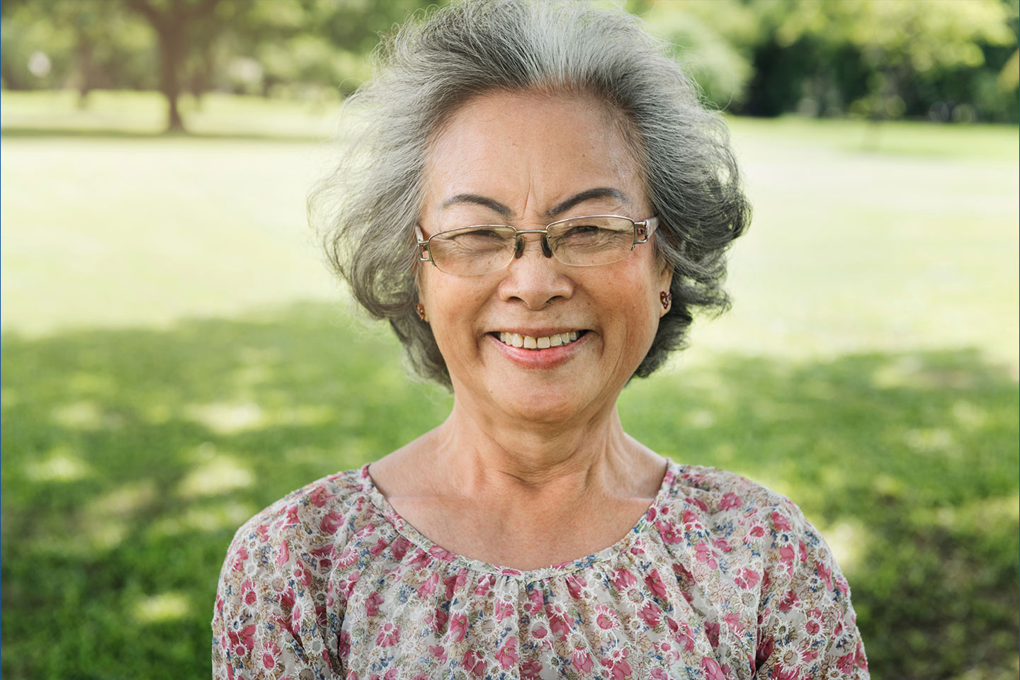 Image of an older Asian Australian woman