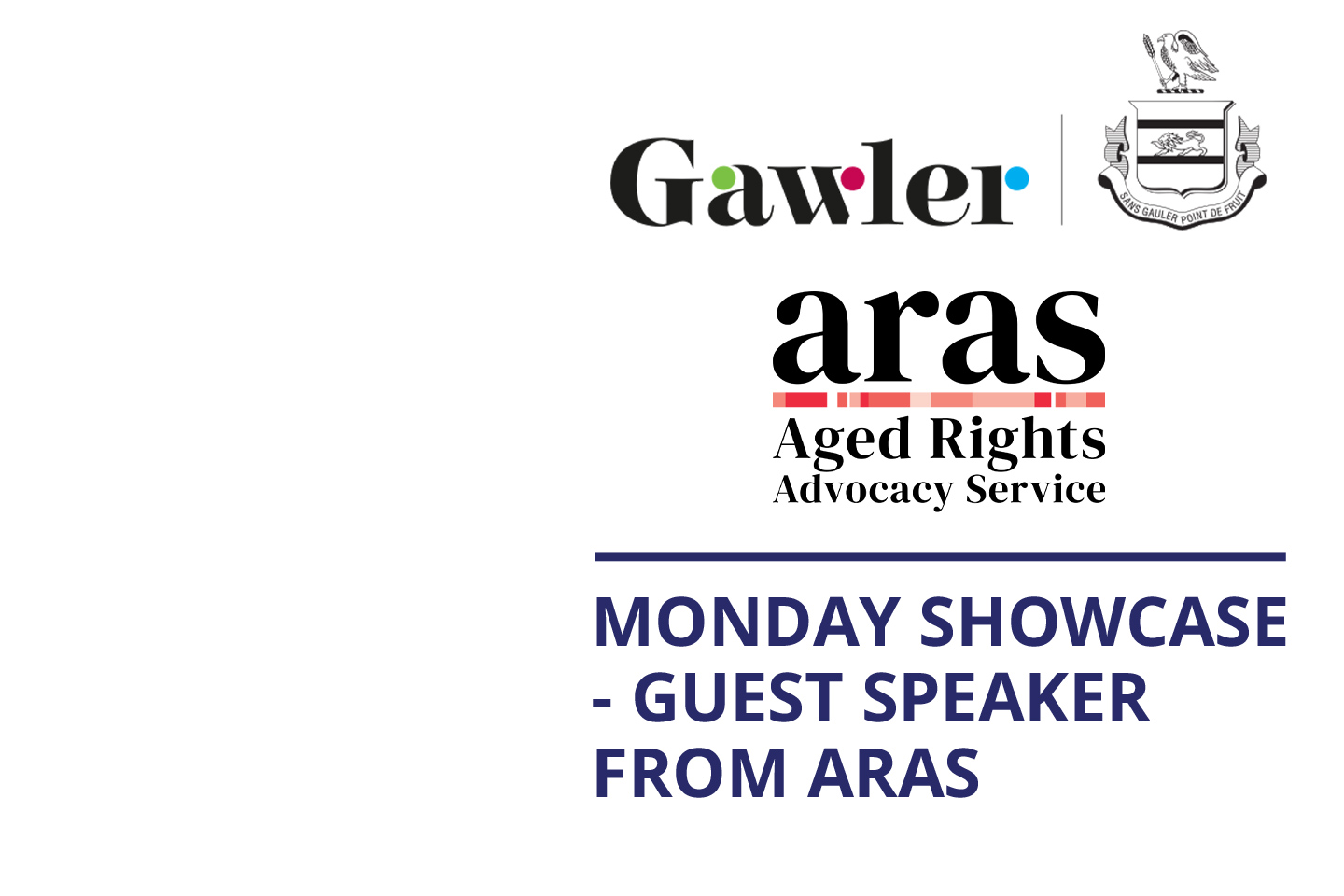 Monday Showcase - ARAS guest speaker