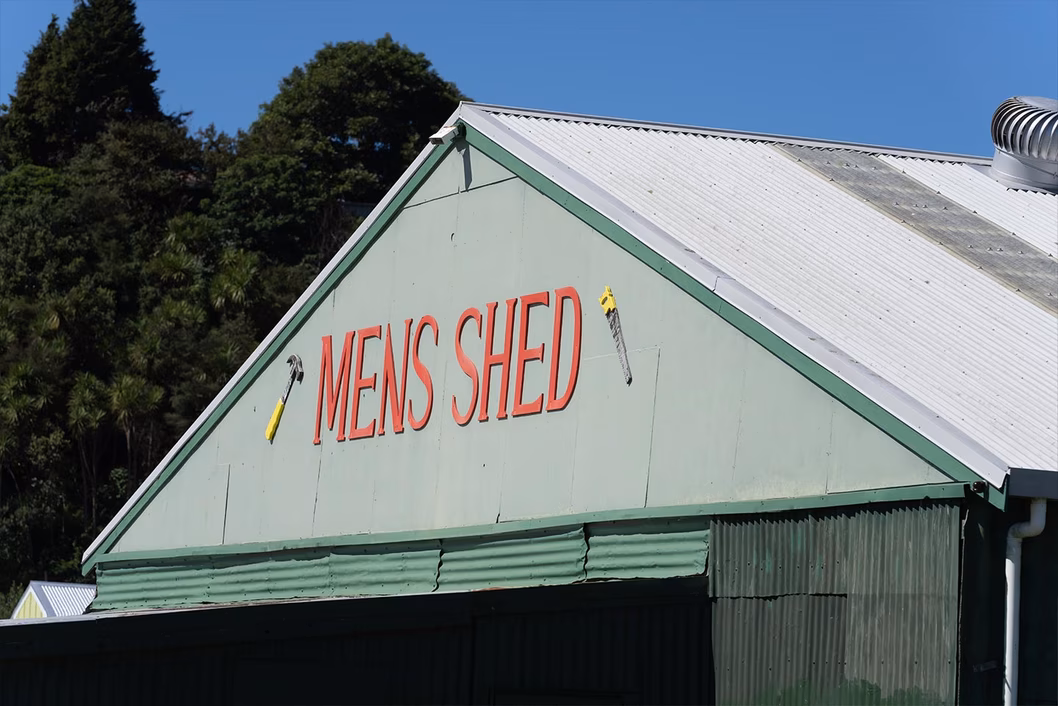 Image of a men's Shed