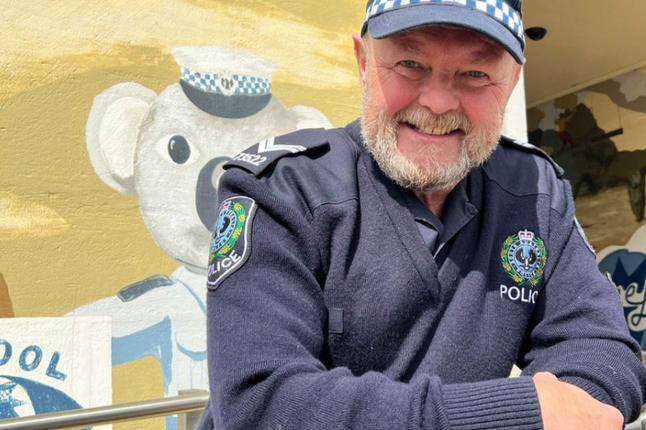 Photo of Naracoorte-based Senior Constable Chris Mailley
