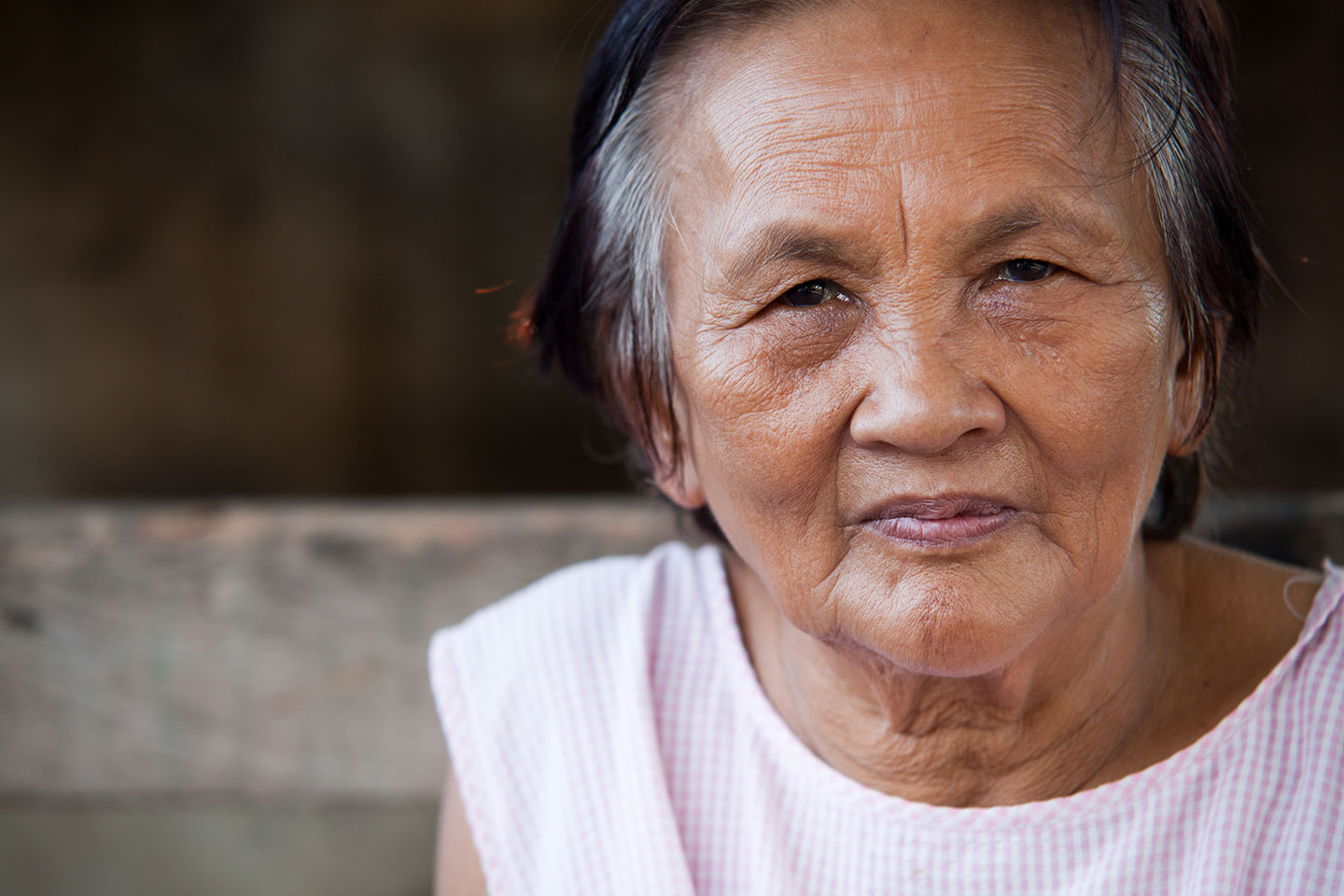 Image of an older Asian woman