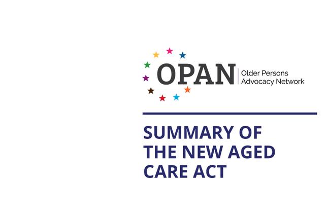 What the new Aged Care Act means for you