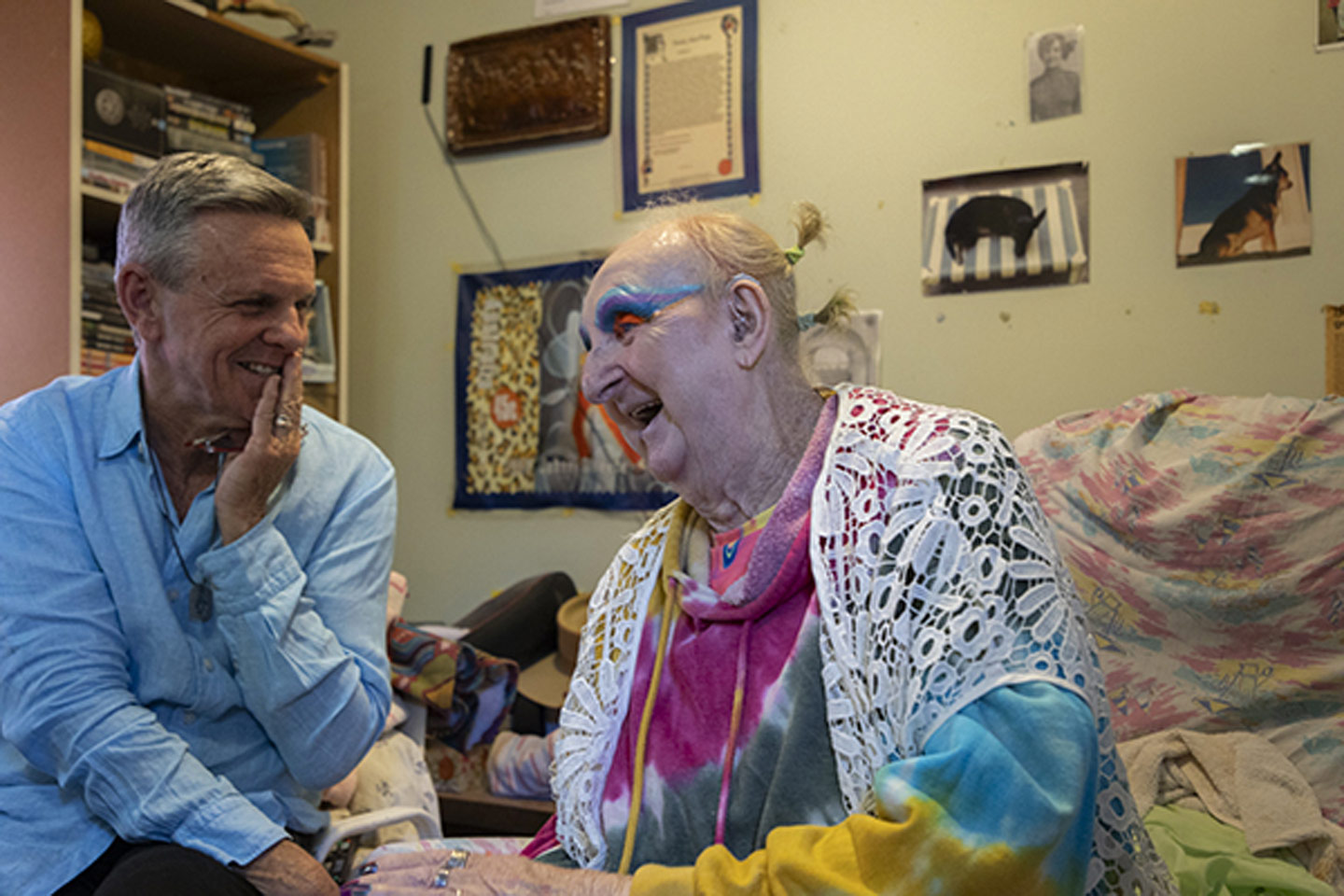 Image of older LGBTQIA+ people and dementia