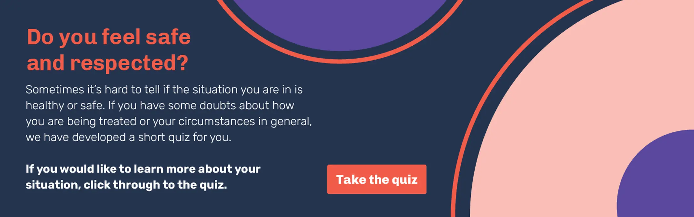 Am I safe and respected? quiz