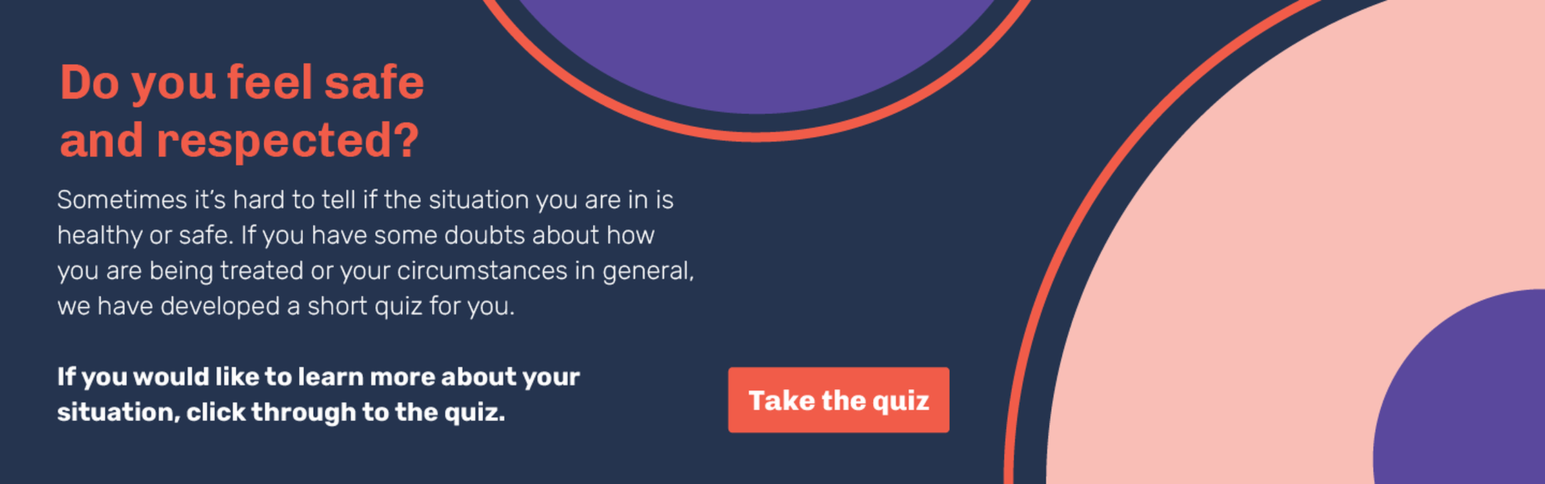 Am I safe and respected? quiz