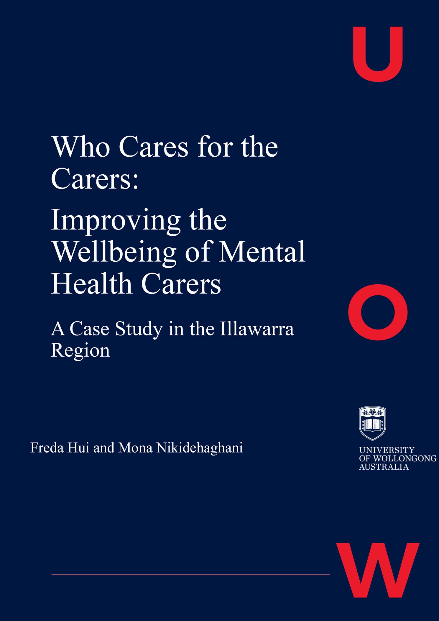 Who Cares for the Carers Cover