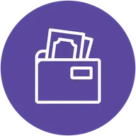 Improper use of funds icon