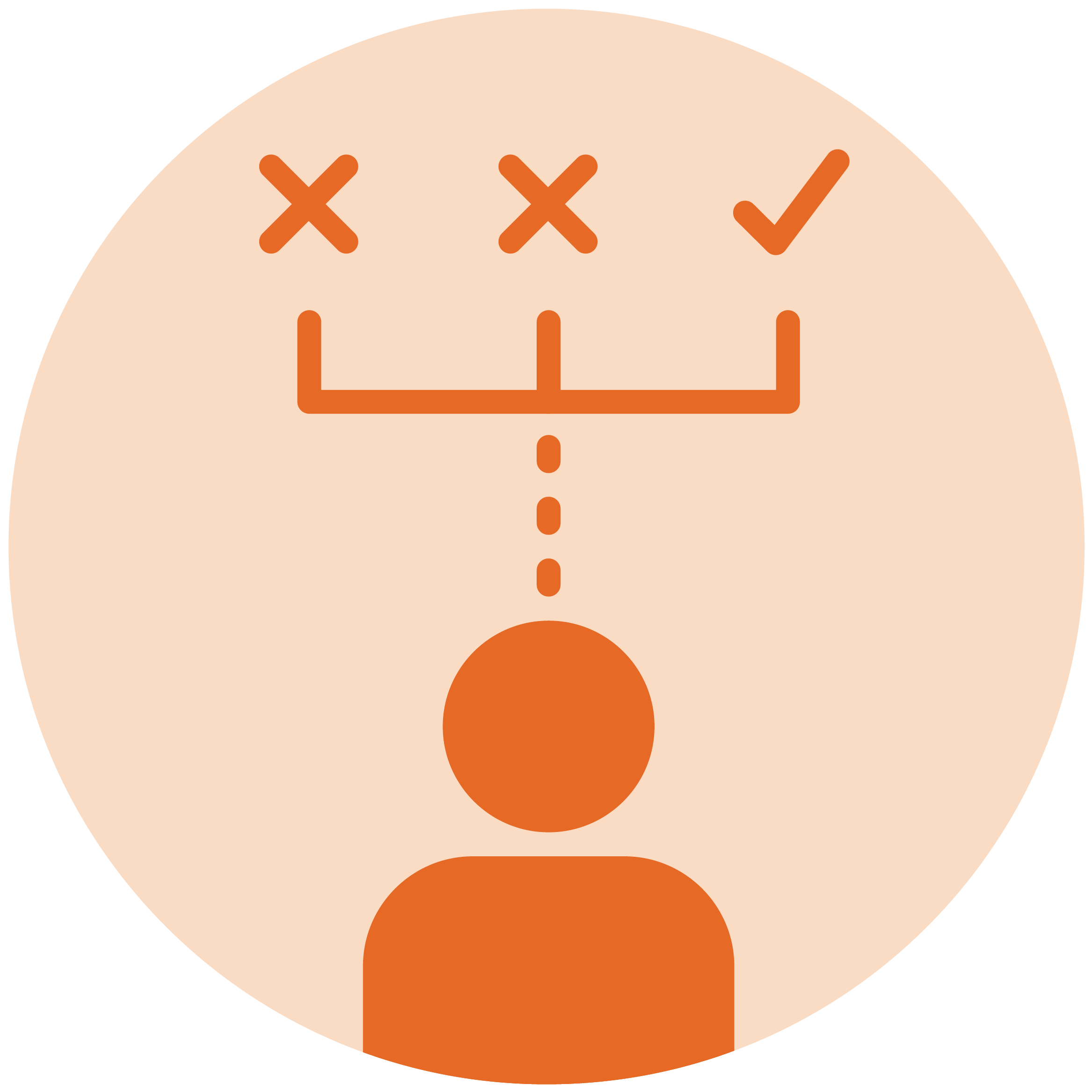 Make your own decisions icon