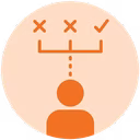 Make your own decisions icon