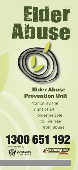 Elder Abuse Prevention Brochure