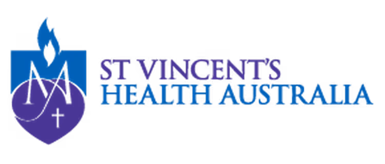 Logo for St Vincent's Health Australia