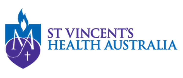Logo for St Vincent's Health Australia