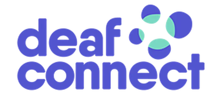 Deaf Connect logo