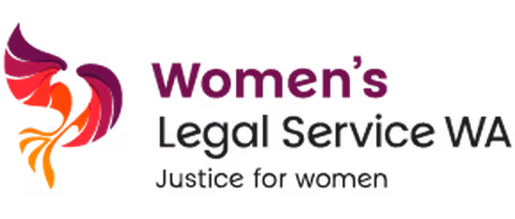 Logo for Women's legal Service WA
