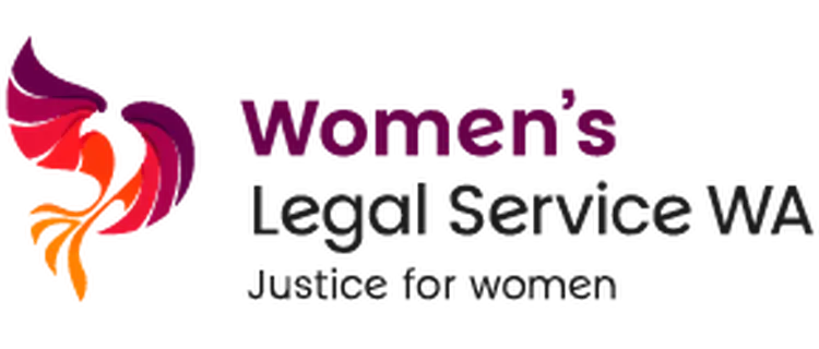 Logo for Women's legal Service WA