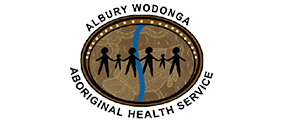 Albury Wodonga Aboriginal Health Service logo