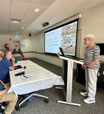 Image of Heather Lee shares her secret to a long, active life.