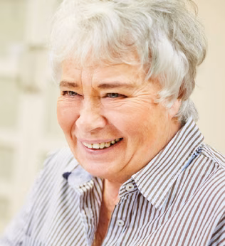 Photo of smiling woman
