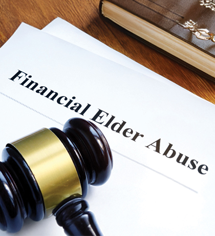 Photo of a document with a judge's gavel on top