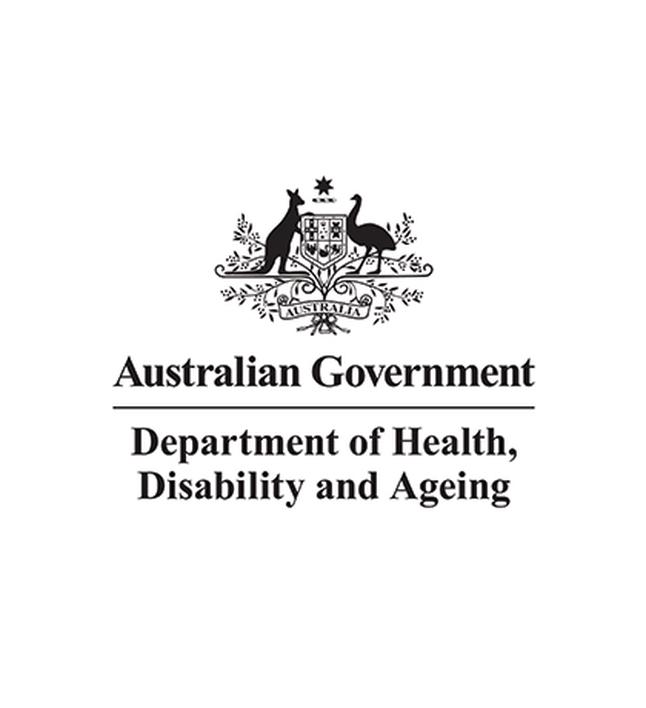 Logo of the Department of Health, Disability and Ageing