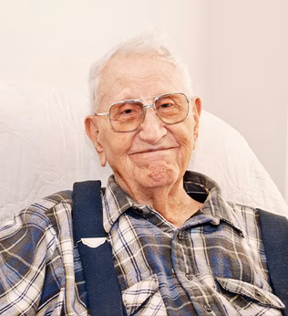 Photo of older man smiling