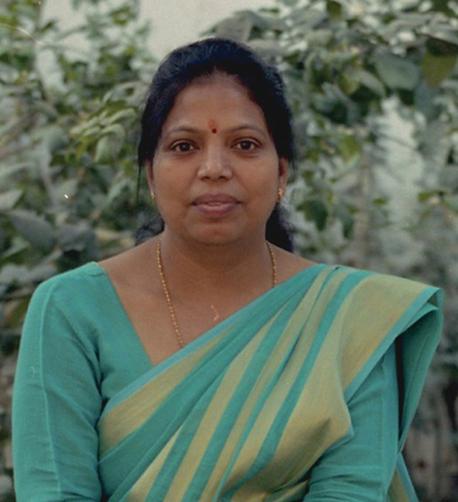 Image of a woman wearing a sari