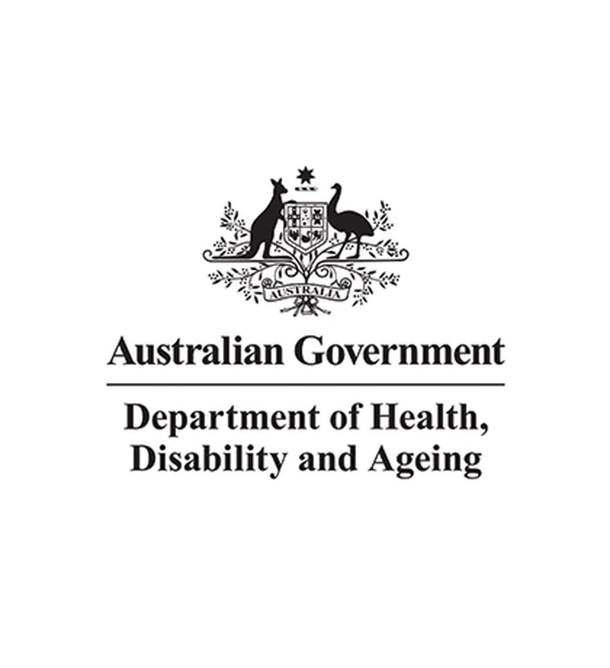 Logo of Department of Health, Disability and Ageing