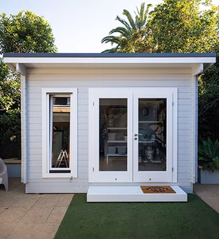 Photo of a neat backyard granny flat