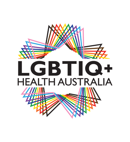 LGBTIQ+ Health Australia logo