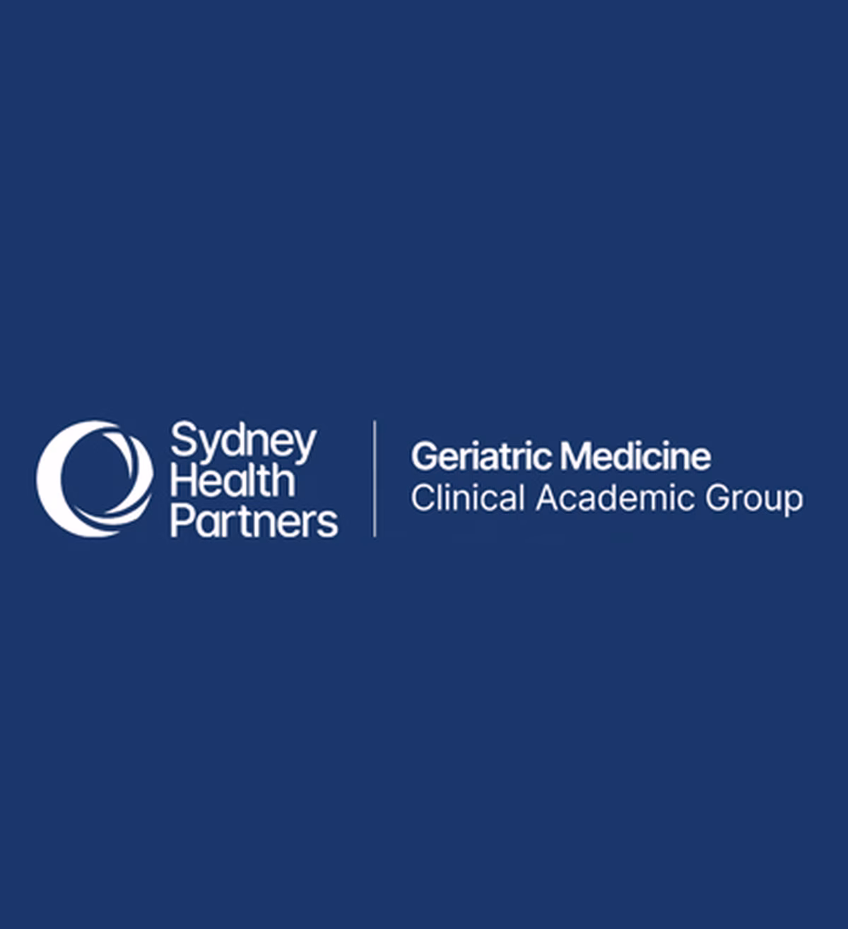 Sydney Health Partners - Geriatric Medicine Clinical Academic Group