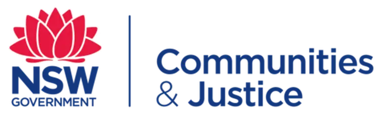 Logo for NSW Government Communities and Justice