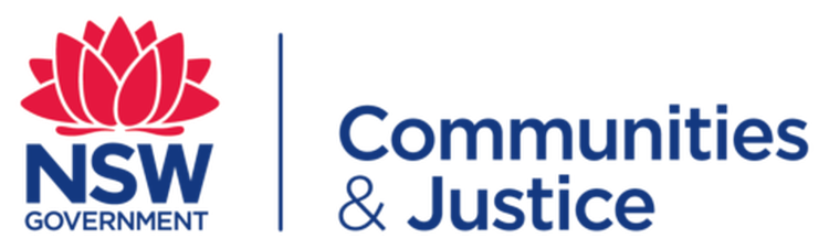 Logo for NSW Government Communities and Justice