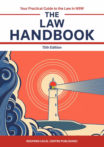 The law handbook: your practical guide to the law in NSW Cover
