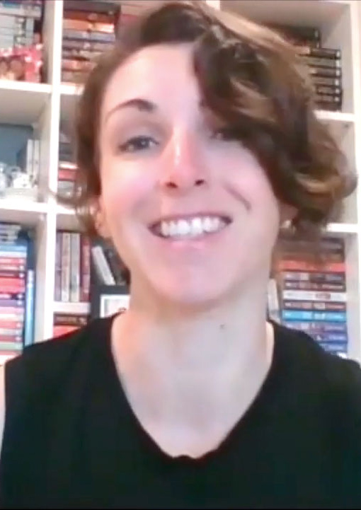 Tanya Chapman talking to camera