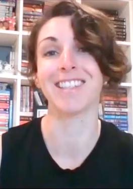 Tanya Chapman talking to camera