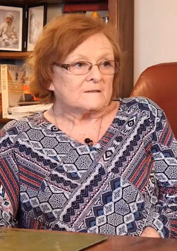 Doreen being interviewed
