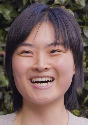 Smiling young woman