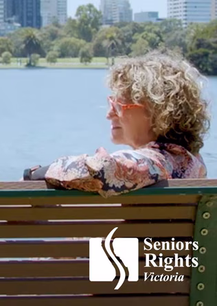 Woman on bench