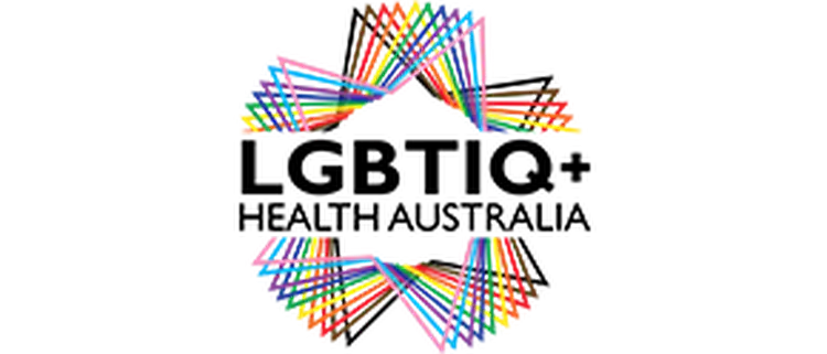 LGBTIQ+ Health Australia logo