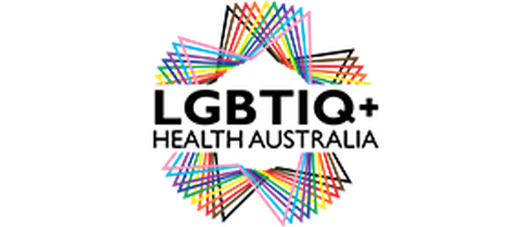 LGBTIQ+ Health Australia logo