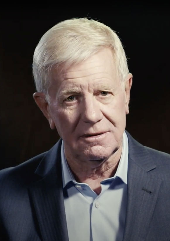 Mal Walden being interviewed