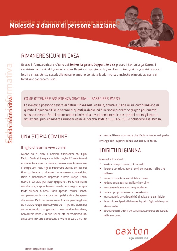 Legal Information in Italian Cover