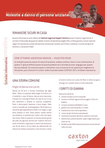 Legal Information in Italian Cover