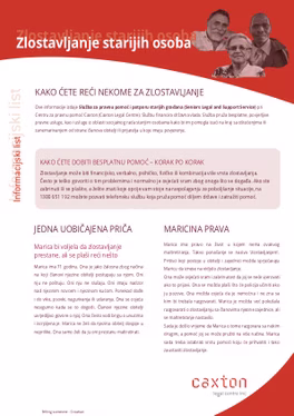 Legal Information in Croatian Cover