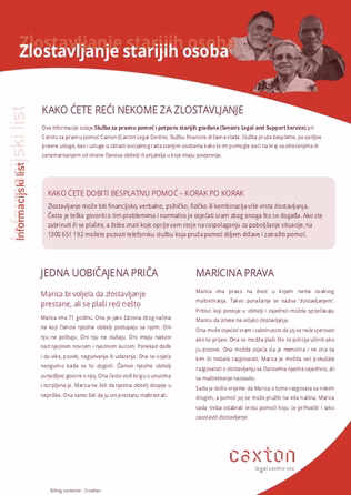 Legal Information in Croatian Cover